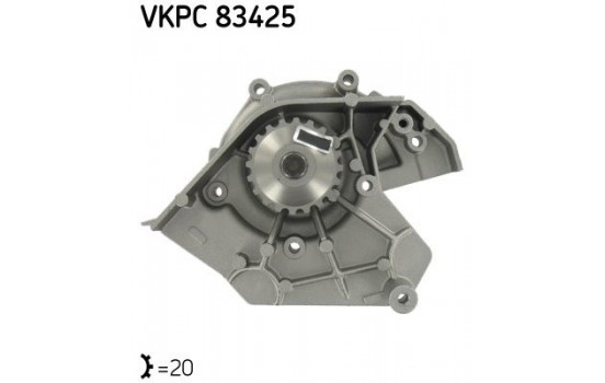 Vattenpump VKPC 83425 SKF