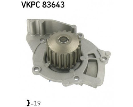 Vattenpump VKPC 83643 SKF