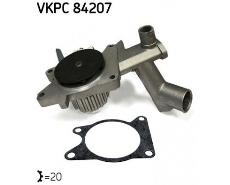 Vattenpump VKPC 84207 SKF