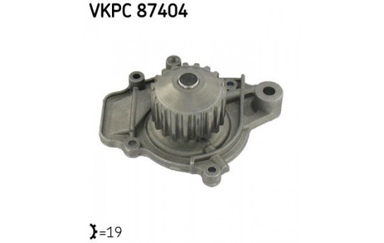 Vattenpump VKPC 87404 SKF