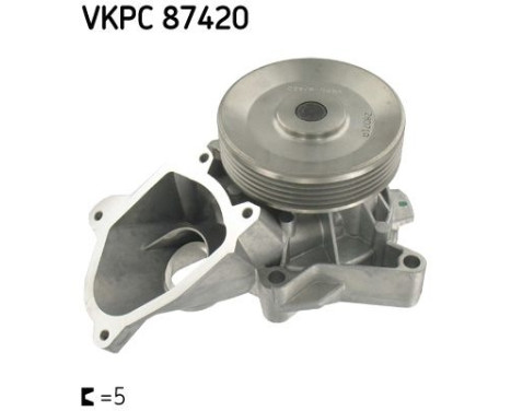 Vattenpump VKPC 87420 SKF
