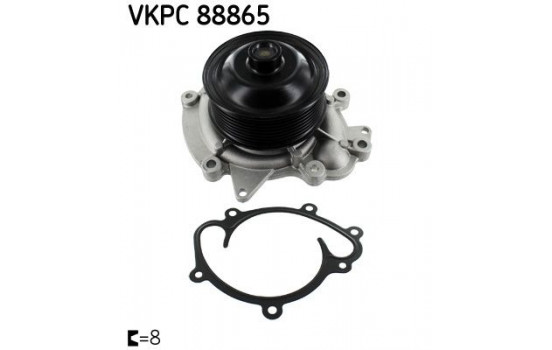 Vattenpump VKPC 88865 SKF