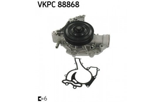 Vattenpump VKPC 88868 SKF