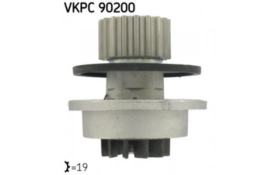 Vattenpump VKPC 90200 SKF