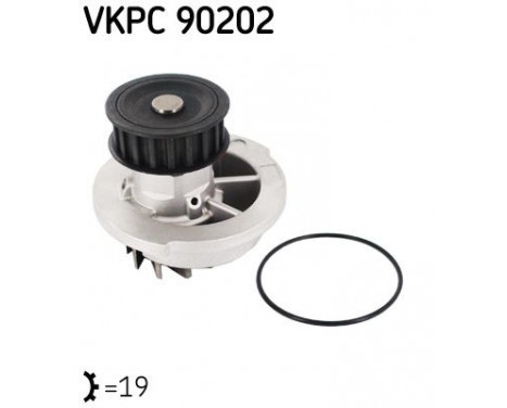 Vattenpump VKPC 90202 SKF
