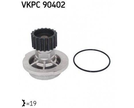 Vattenpump VKPC 90402 SKF