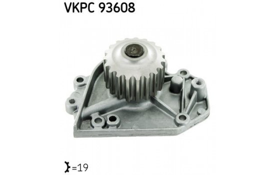 Vattenpump VKPC 93608 SKF