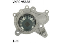 Vattenpump VKPC 95858 SKF