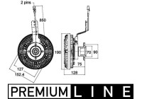 Koppling, kylarfläkt BEHR *** PREMIUM LINE ***