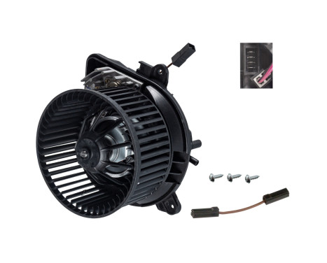 Elektrisk motor, kupéfläkt 106449 FEBI