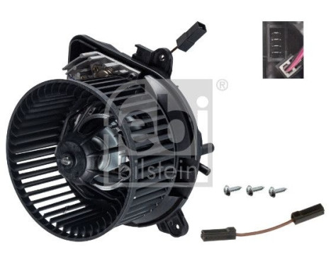 Elektrisk motor, kupéfläkt 106449 FEBI, bild 2