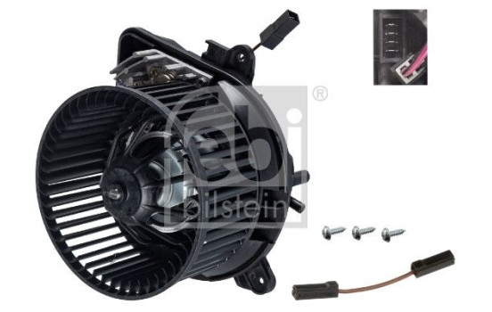 Elektrisk motor, kupéfläkt 106449 FEBI, bild 2