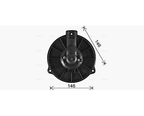 Elektrisk motor, kupéfläkt VO8306 Ava Quality Cooling