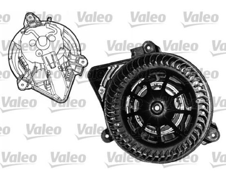 Invändig fläkt 698045 Valeo