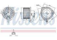 Invändig ventilation 87582 Nissens