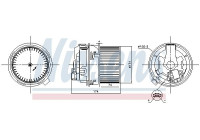 Invändig ventilation 87591 Nissens