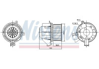 Invändig ventilation 87607 Nissens