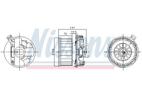 Invändig ventilation 87619 Nissens