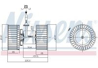 Invändig ventilation 87640 Nissens