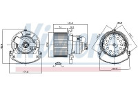 Invändig ventilation 87678 Nissens