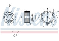 Invändig ventilation 87712 Nissens