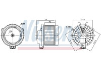 Invändig ventilation 87717 Nissens