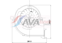 Invändig ventilation BW8664 Ava Quality Cooling