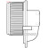 Invändig ventilation DEA09022 Denso, miniatyr 2