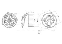 Invändig ventilation PE8436 Ava Quality Cooling