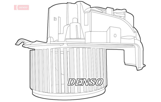 Kupéfläkt DEA07022 Denso