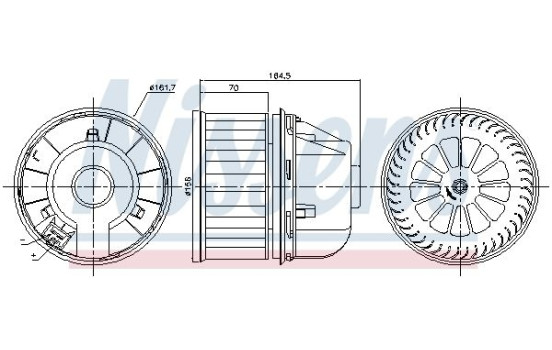 spisfläkt 87817 Nissens, bild 5