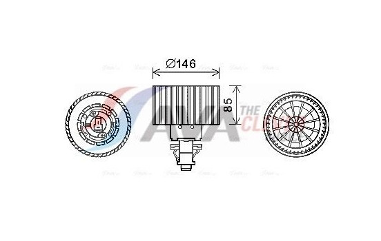 spisfläkt AI8374 Ava Quality Cooling
