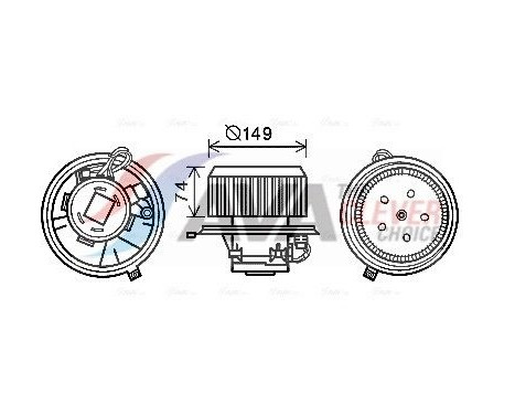 spisfläkt AL8138 Ava Quality Cooling
