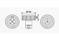 spisfläkt BW8570 Ava Quality Cooling
