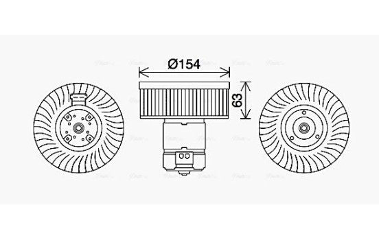 spisfläkt BW8570 Ava Quality Cooling