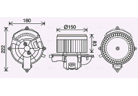 spisfläkt CN8310 Ava Quality Cooling