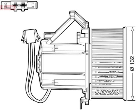 spisfläkt DEA02009 Denso