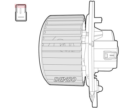 spisfläkt DEA12004 Denso, bild 2