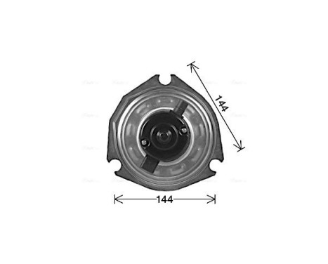 spisfläkt DW8444 Ava Quality Cooling