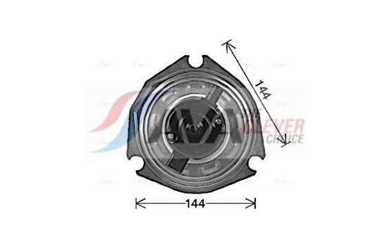 spisfläkt DW8444 Ava Quality Cooling, bild 3