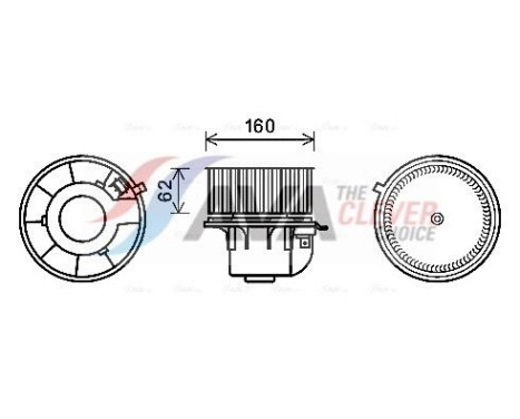 spisfläkt FD8499 Ava Quality Cooling