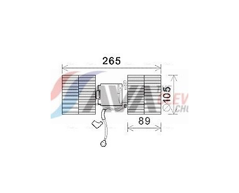 spisfläkt FD8569 Ava Quality Cooling