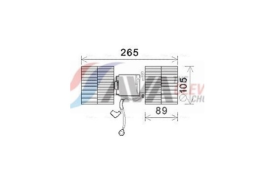 spisfläkt FD8569 Ava Quality Cooling