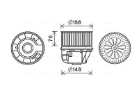 spisfläkt FD8618 Ava Quality Cooling