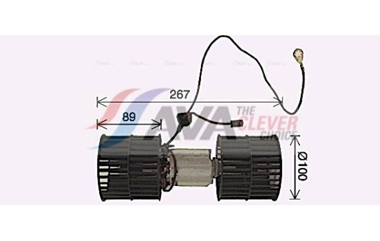 spisfläkt FD8652 Ava Quality Cooling, bild 2