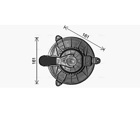 spisfläkt FD8668 Ava Quality Cooling