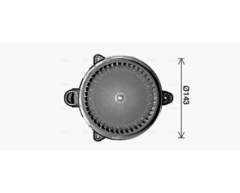 spisfläkt FD8668 Ava Quality Cooling, bild 2