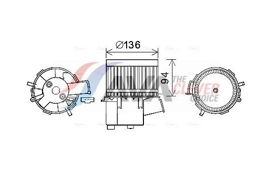 spisfläkt FT8435 Ava Quality Cooling