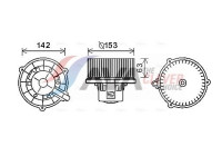 spisfläkt HY8398 Ava Quality Cooling