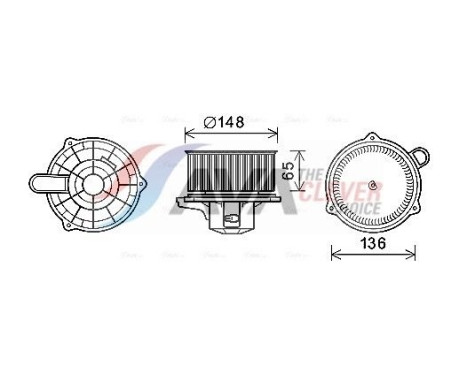 spisfläkt KA8240 Ava Quality Cooling